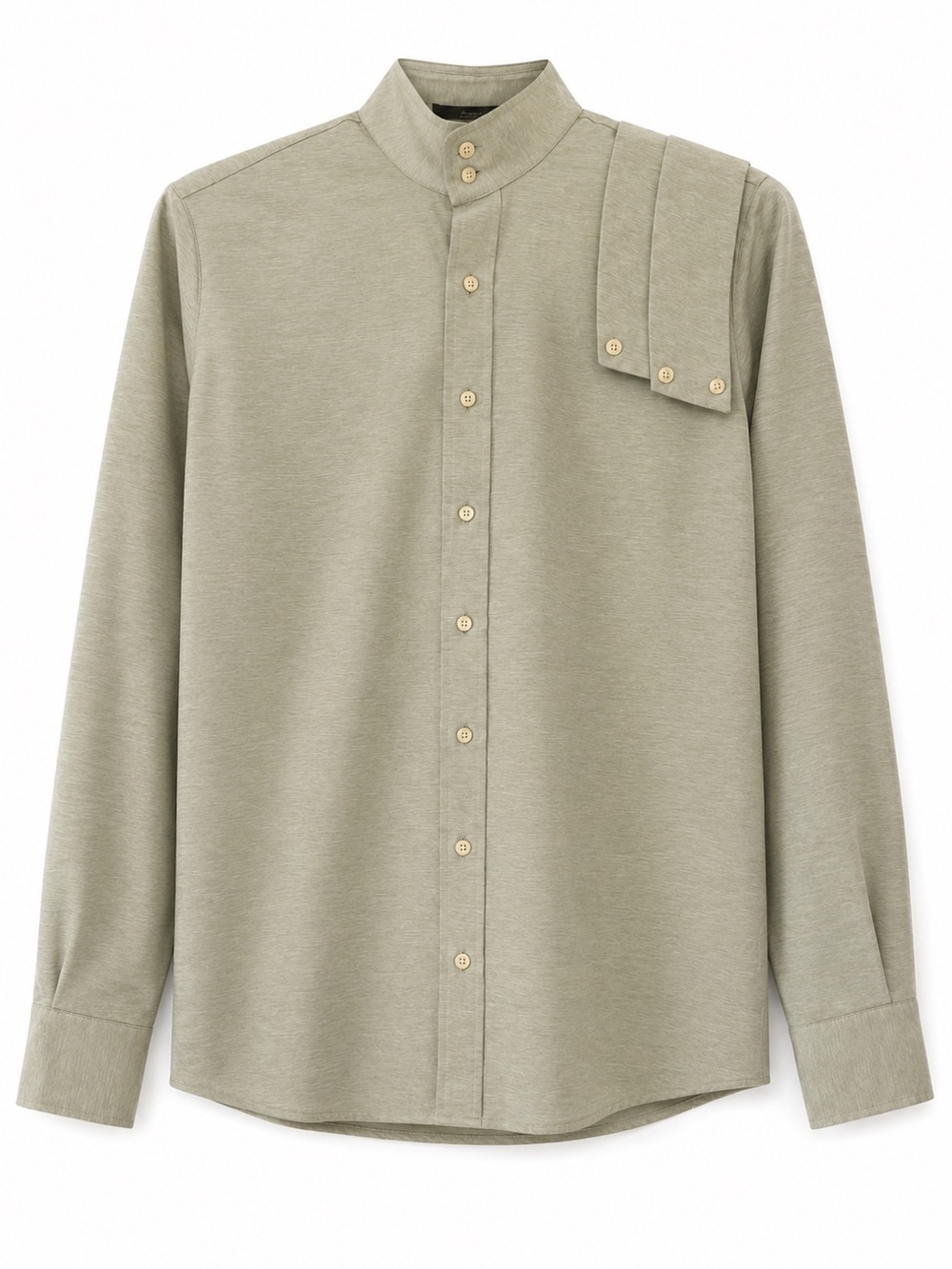 Essex Classics Show Shirt sage green long sleeves size 34 equestrian